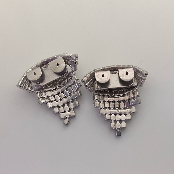 Rhinestone Crystal Vintage Shoe Clips - Picture 5 of 5